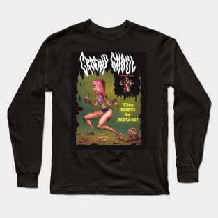 Groovy Ghoul Louisville Zombie Girl Long Sleeve T-Shirt